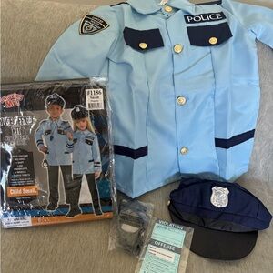 small kids cop police officer costume toddler